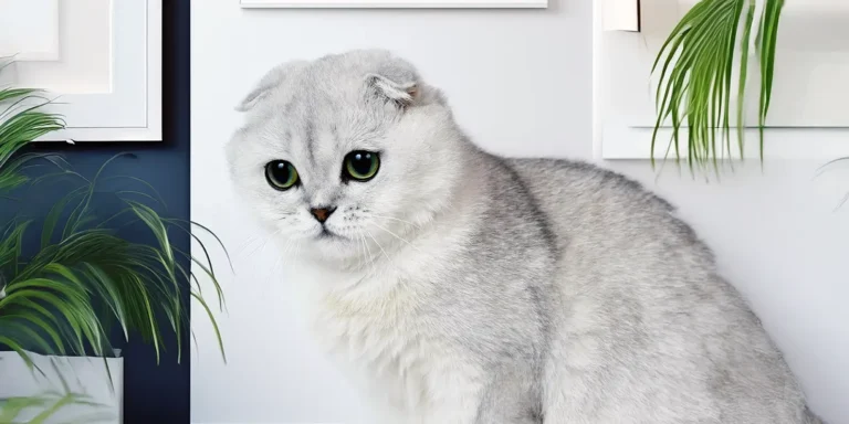 Vaalea scottish fold